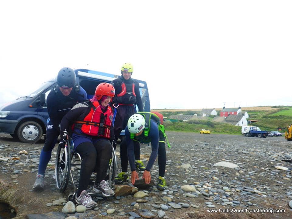 Emily Rose Yates Coasteering